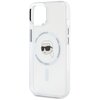 Etui KARL LAGERFELD IML Metal Karl Head MagSafe do Apple iPhone 15 Biały Typ Etui nakładka