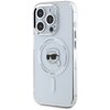 Etui KARL LAGERFELD IML Metal Karl Head MagSafe do Apple iPhone 15 Pro Max Bialy Seria telefonu iPhone