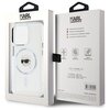 Etui KARL LAGERFELD IML Metal Karl Head MagSafe do Apple iPhone 15 Pro Max Bialy Marka telefonu Apple