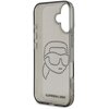 Etui KARL LAGERFELD IML Rhinestones Karl Head do Apple iPhone 16 Czarno-przezroczysty Gwarancja 24 miesiące