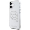 Etui KARL LAGERFELD IML Rhinestones Karl Head do Apple iPhone 16 Przezroczysty Seria telefonu iPhone