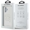 Etui KARL LAGERFELD IML Rhinestones Karl Head do Apple iPhone 16 Przezroczysty Marka telefonu Apple