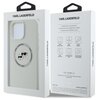 Etui KARL LAGERFELD Silicone Double Heads And Circle MagSafe do Apple iPhone 16 Pro Max Beżowy Marka telefonu Apple