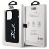 Etui KARL LAGERFELD Silicone Metal Script Logo do Apple iPhone 14 Pro Max Czarny Marka telefonu Apple