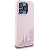 Etui KARL LAGERFELD Silicone Shadow Metal Initial MagSafe do Apple iPhone 15 Pro Różowy Kompatybilność Apple iPhone 15 Pro