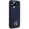 Etui KARL LAGERFELD Silicone Shadow Metal Initial MagSafe do Apple iPhone 15 Pro Max Czarny Kompatybilność Apple iPhone 15 Pro Max