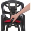 Fotelik rowerowy BELLELLI Tatoo Przedni Rama 15kg Ciemnoszary Rodzaj Przedni