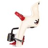 Fotelik rowerowy BELLELLI Freccia Przedni Rama 15kg Biały Seria Freccia