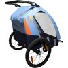 Przyczepka rowerowa BELLELLI Trailblazer BEL01BLZ001 41kg Pasy Błękitny Ochrona przed warunkami atmosferycznymi Tak