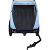 Przyczepka rowerowa BELLELLI Trailblazer BEL01BLZ001 41kg Pasy Błękitny Materiał Folia PVC