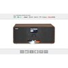 Wieża IMPERIAL DABMAN I205 Brązowa Odtw.CD, Wi-Fi, BT, Spotify Connect, Radio Internetowe, Tuner AM/DAB+, Wejście USB Radio DAB+