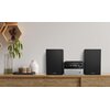 Wieża PHILIPS TAM3205M 12 Czarna, Odtw.CD, BT, FM, Wejście USB, 2-drożny system głośnikowy Bass Reflex Radio FM