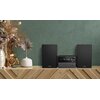 Wieża PHILIPS TAM3505M2/12 Czarna, Odtw.CD, BT, Tuner DAB+, FM, Wejście USB, 2-drożny system głośnikowy Bass Reflex Radio DAB+
