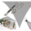 Zestaw montażowy SASKA GARDEN Do żagli przeciwsłonecznych 1064062 Funkcje dodatkowe Brak