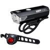 Zestaw lampek rowerowych CATEYE Ampp 100 HL-EL041RC Orb SL-LD160