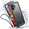 Etui wodoodporne TECH-PROTECT ShellBox MagSafe IP68 do Apple iPhone 16 Pro Max Czarny Seria telefonu iPhone