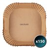 Foremki papierowe CECOTEC Cecofry Paper Pack do Air Fryer 20-24 cm (150 sztuk) Współpracuje z produktem Uniwersalny