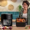 Air Fryer Frytkownica beztłuszczowa CECOTEC CecoFry&Grill Duoheat 6500 3W1 z podwójną grzałką Zakres temperatury (min-max) 40 - 200 °C