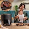 Air Fryer Frytkownica beztłuszczowa CECOTEC CecoFry&Grill Duoheat 6500 3W1 z podwójną grzałką Funkcje dodatkowe Automatyczne wyłączenie