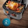 Air Fryer Frytkownica beztłuszczowa CECOTEC Cecofry&Grill Duoheat 8000, 8l, 8 automatycznych programów Funkcje dodatkowe Wyświetlacz