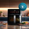 Air Fryer Frytkownica beztłuszczowa CECOTEC Cecofry&Grill Duoheat 8000, 8l, 8 automatycznych programów Wykonanie misy Pokryta powłoką nieprzywierającą