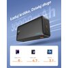 Powerbank BASEUS Airpow 30000 mAh Fast Charge 20W Czarny Napięcie wyjściowe [V] 12