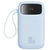 Powerbank BASEUS QPOW 2 20000 mAh 30W Niebieski