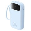 Powerbank BASEUS QPOW 2 20000 mAh 30W Niebieski Prąd wyjściowy [A] 1.5