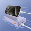Powerbank BASEUS Airpow 20000 mAh 20W Fioletowy Typ ładowania Quick Charge
