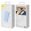 Powerbank BASEUS Airpow 10000 mAh 20W Niebieski Pojemność nominalna [mAh] 10000