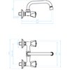 Bateria umywalkowa KUCHINOX Norm BQN 050D Chrom Rodzaj baterii Dwudźwigniowa