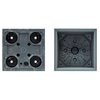 Doniczka PROSPERPLAST Sierra Square Beton Effect DSI400E Antracytowy Rodzaj Doniczka