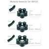 Podstawa do zbiornika na deszczówkę PROSPERPLAST IBAS5S-S433 Modular 5 Basencan Antracyt