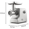 Maszynka do mięsa TEFAL NE858D38 Moc nominalna [W] 2200