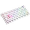 Klawiatura SAVIO Phenix White Gateron Red Pro ABS Typ klawiatury Mechaniczna