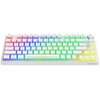 Klawiatura SAVIO Phenix White Gateron Red Pro Pudding Układ klawiszy US