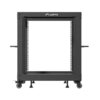 Szafa RACK LANBERG 19" 12U OR01-6112-B 600 x 600, Stojąca Czarny Standard 19"