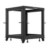 Szafa RACK LANBERG 19" 12U OR01-6112-B 600 x 600, Stojąca Czarny Wysokość wewnętrzna 12U