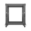 Szafa RACK LANBERG 19" 12U OR01-6112-B 600 x 600, Stojąca Czarny Głębokość [mm] 657