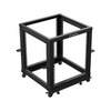 Szafa RACK LANBERG 19" 12U OR01-6112-B 600 x 600, Stojąca Czarny Szerokość [mm] 600