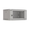 Szafa RACK LANBERG 19" 4U WF03-5304-10S 540 x 350 mm, Wisząca Szary Wysokość wewnętrzna 4U