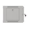 Szafa RACK LANBERG 19" 4U WF03-5304-10S 540 x 350 mm, Wisząca Szary Głębokość [mm] 350