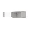 Szafa RACK LANBERG 19" 4U WF03-5304-10S 540 x 350 mm, Wisząca Szary Szerokość [mm] 540