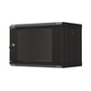 Szafa RACK LANBERG 19" 6U WF03-5306-10B 540 x 350 mm, Wisząca Czarny