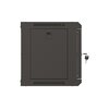 Szafa RACK LANBERG 19" 6U WF03-5306-10B 540 x 350 mm, Wisząca Czarny Przeszklone drzwi Tak