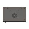 Szafa RACK LANBERG 19" 4U WF03-5304-10B 540 x 350 mm, Wisząca Czarny Przeszklone drzwi Tak