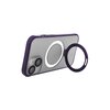 Etui TECTO SHIELD Ring Secure Mag do Apple iPhone 15 Przezroczysto-fioletowy Marka telefonu Apple
