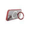 Etui TECTO SHIELD Ring Secure Mag do Apple iPhone 13 Przezroczysto-czerwony Marka telefonu Apple