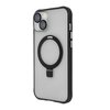 Etui TECTO SHIELD Ring Secure Mag do Apple iPhone 13 Przezroczysto-czarny Seria telefonu iPhone