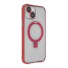 Etui TECTO SHIELD Ring Secure Mag do Apple iPhone 15 Przezroczysto-czerwony Model telefonu iPhone 15